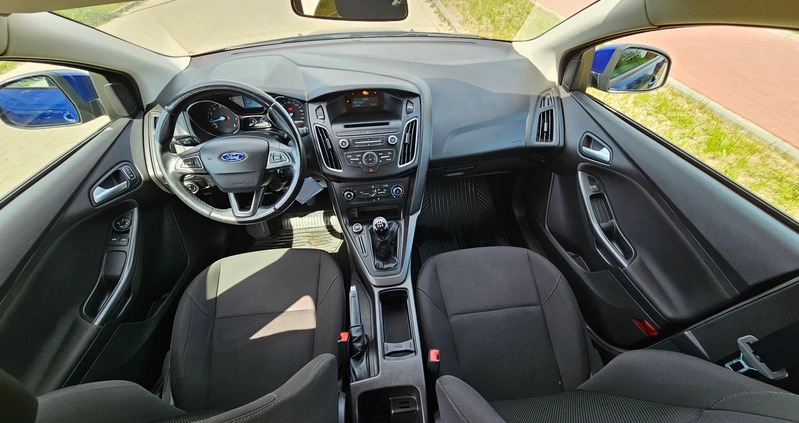 Ford Focus cena 36900 przebieg: 126196, rok produkcji 2015 z Ostrów Lubelski małe 301